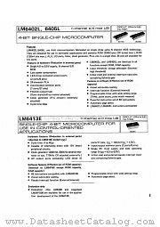 LM6405L datasheet pdf SANYO