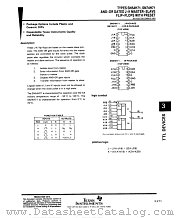 SN54H71 datasheet pdf Texas Instruments