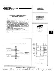 MC3446A datasheet pdf Motorola