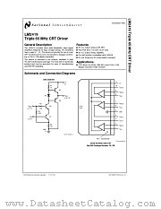 LM2419T datasheet pdf National Semiconductor