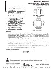 LM158FK datasheet pdf Texas Instruments