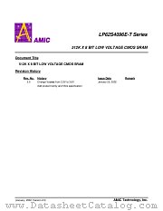 LP62S4096EV-55LLT datasheet pdf AMIC Technology