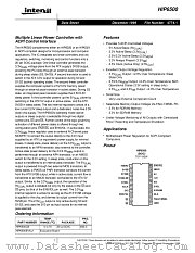 HIP6500CB datasheet pdf Intersil