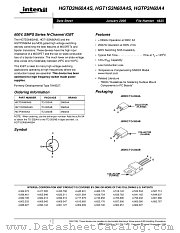 HGT1S3N60A4S datasheet pdf Intersil