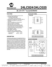 24CO24-ST datasheet pdf Microchip