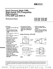 HCPL0630 datasheet pdf Agilent (Hewlett-Packard)