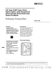 HCPL3160 datasheet pdf Agilent (Hewlett-Packard)