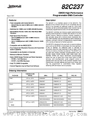 CS82C237-12 datasheet pdf Intersil