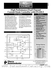 CS3865CGDWR16 datasheet pdf Cherry Semiconductor
