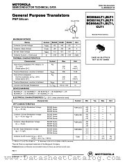 BC856ALT-1 datasheet pdf ON Semiconductor