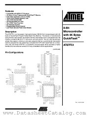AT87F51-20JC datasheet pdf Atmel