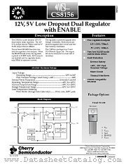 CS8156YT5 datasheet pdf Cherry Semiconductor