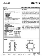 CD82C85 datasheet pdf Intersil