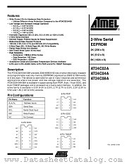 AT24C02A-10TC-1.8 datasheet pdf Atmel