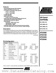 AT25320T1-10TC-1.8 datasheet pdf Atmel