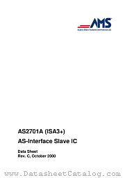AS2701 datasheet pdf Austria Mikro Systems