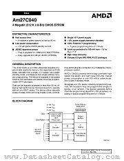 AM27C040-200PC datasheet pdf Advanced Micro Devices
