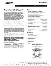 HS1-1412RH-Q datasheet pdf Intersil