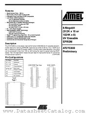 AT27C800-10 datasheet pdf Atmel