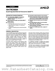AM79C988BJC datasheet pdf Advanced Micro Devices