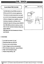 DBL3842A datasheet pdf Daewoo Semiconductor