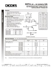 DDTA114EUA-7 datasheet pdf Diodes