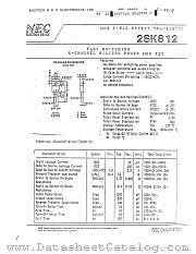 2SK812 datasheet pdf NEC