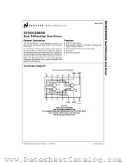 DS8830N datasheet pdf National Semiconductor