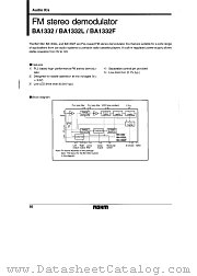 BA1332 datasheet pdf ROHM