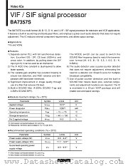 BA7357 datasheet pdf ROHM