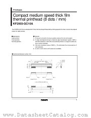 KF2003-GC10A datasheet pdf ROHM