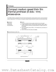 KF2003-GD10A datasheet pdf ROHM