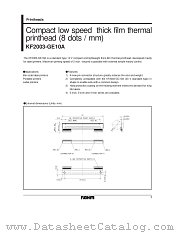 KF2003-GE10A datasheet pdf ROHM
