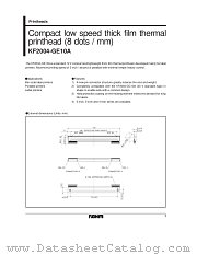 KF2004-GE10A datasheet pdf ROHM