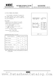 KIA6076F datasheet pdf Korea Electronics (KEC)