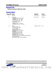 K6T0808C1D-P datasheet pdf Samsung Electronic
