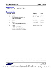 K6X1008C2D-GB55 datasheet pdf Samsung Electronic