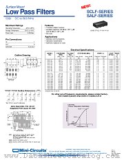 SALF-580 datasheet pdf Mini-Circuits