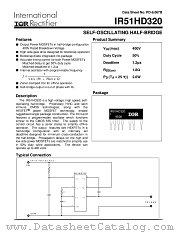 IR51HD320 datasheet pdf International Rectifier