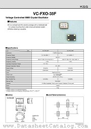 VC-FXO-35FL datasheet pdf Kyocera Kinseki Corporation