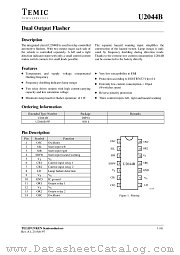U2044B-FP datasheet pdf TEMIC