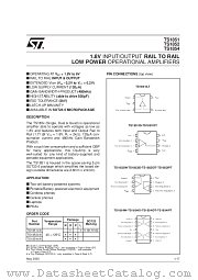 TS1851I datasheet pdf ST Microelectronics
