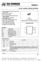 TS59C11VP datasheet pdf ST Microelectronics