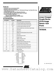 TH7804A datasheet pdf Atmel