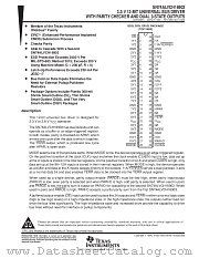 SN74ALVCH16903DGV datasheet pdf Texas Instruments
