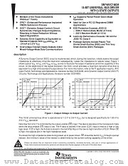 SN74AVC16834DGV datasheet pdf Texas Instruments