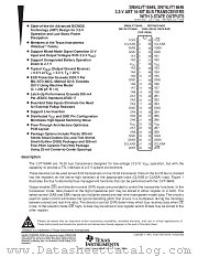 SN54LVT16646 datasheet pdf Texas Instruments