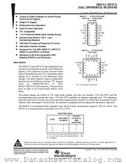 SN55115W datasheet pdf Texas Instruments