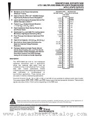SN54ABTH16460WD datasheet pdf Texas Instruments