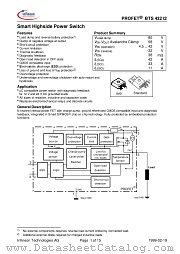 BTS43212E3122A datasheet pdf Infineon